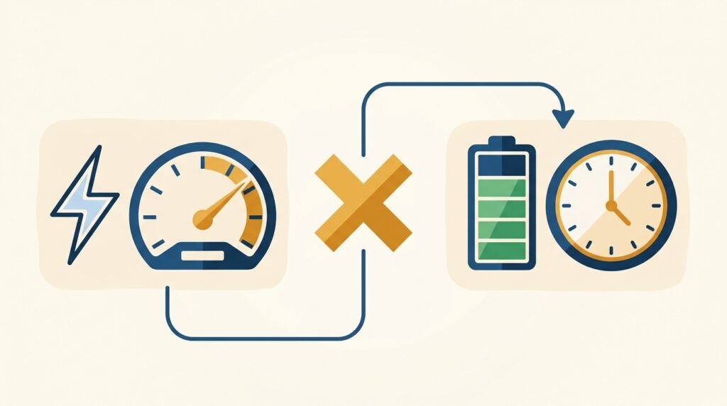 Difference between watts and watt-hours in solar